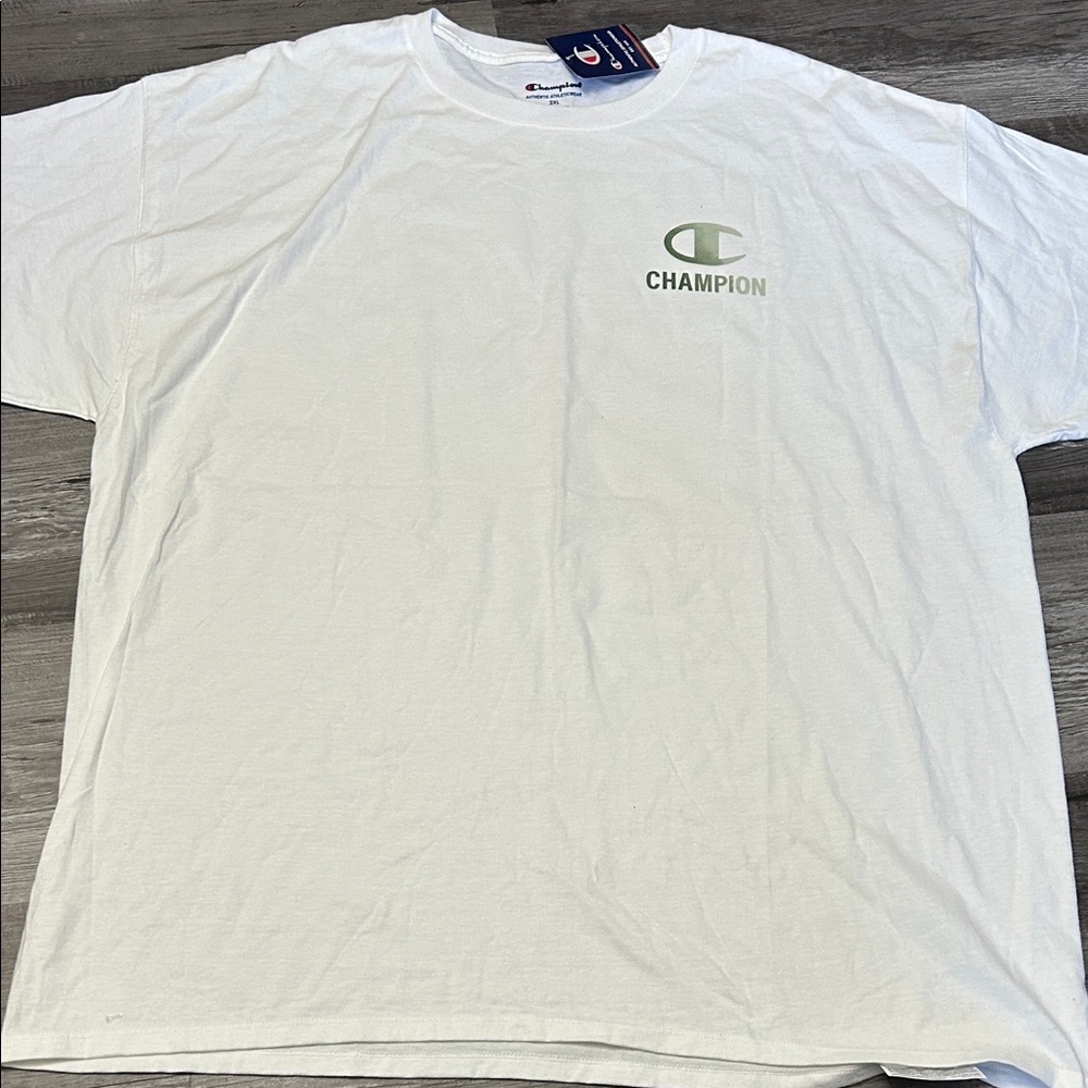 Champion Athletic Tee with Sage Logo